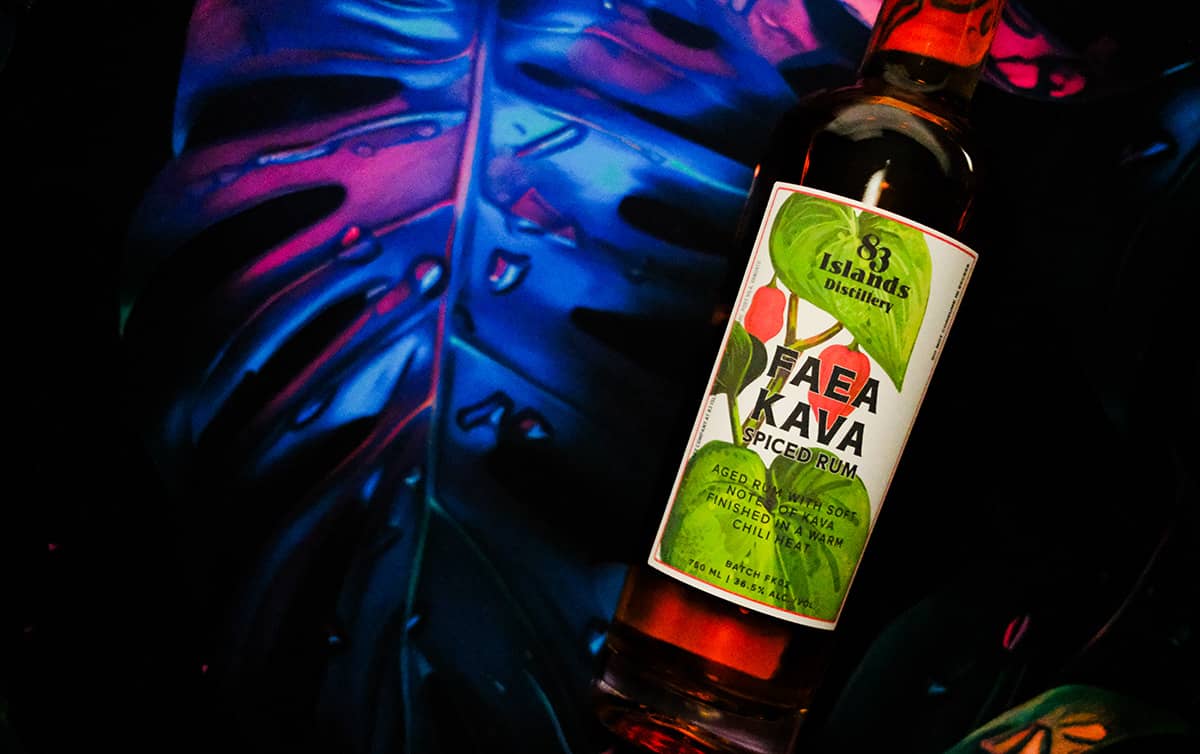 World First: 83 Islands Distillery Launches Faea Kava Spiced Rum