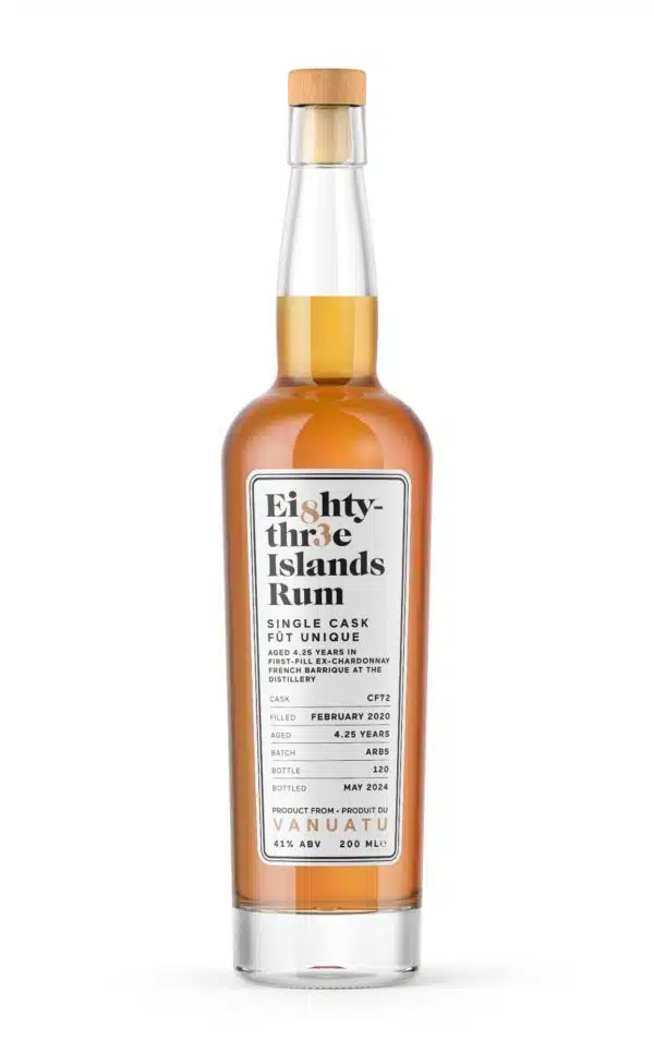 Single Cask Aged Rum 4 Years - 41% - 200mL